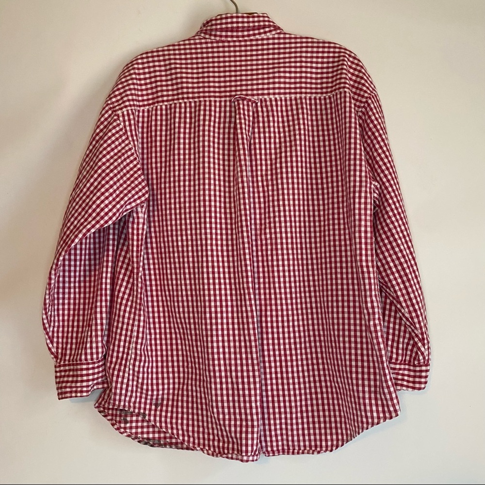 Vintage Acme Clothing Co All American Classic Plaid Embroidered Button Up Size M - Picture 8 of 10